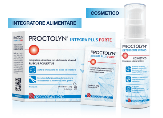 Proctolyn Integra Plus Forte e Detergente Intimo